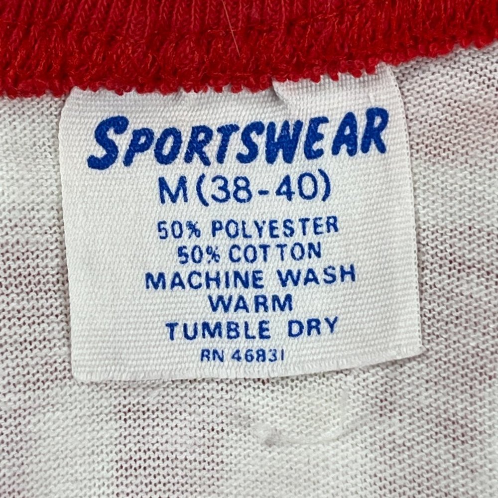 1980s Sportswear Arby's 17th Happy Beefday T Shirt SS White Retro Mens Size M - Picture 3 of 4